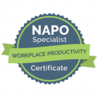 NAPO Specialist Workplace Productivity Certificate graphic